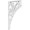 Ekena Millwork Genova Architectural Grade PVC Bracket, 5/8"W X 7 1/2"D X 13"H BKTP01X07X13GE